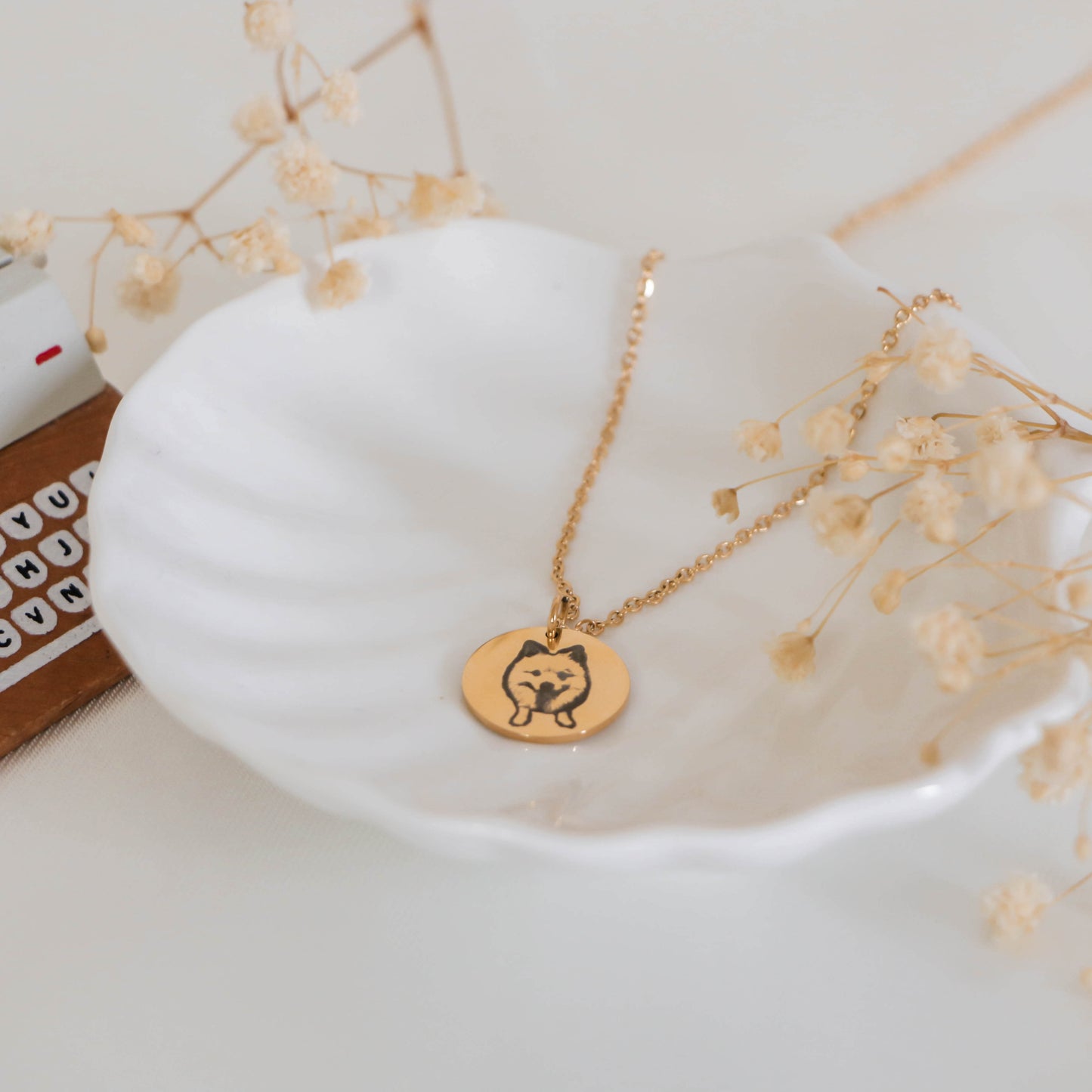 Pet Photo Disc Necklace