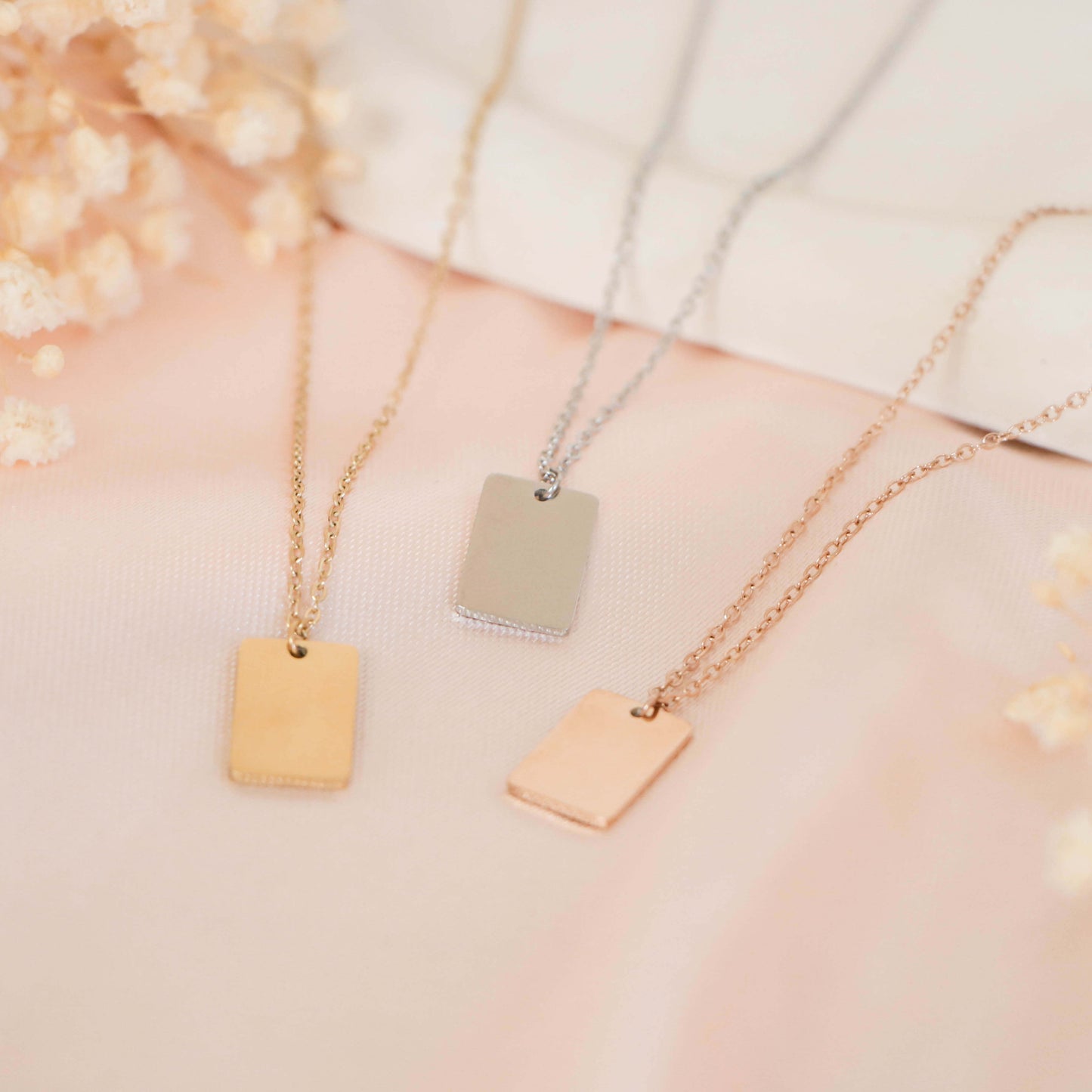 Quad Rectangle Necklace