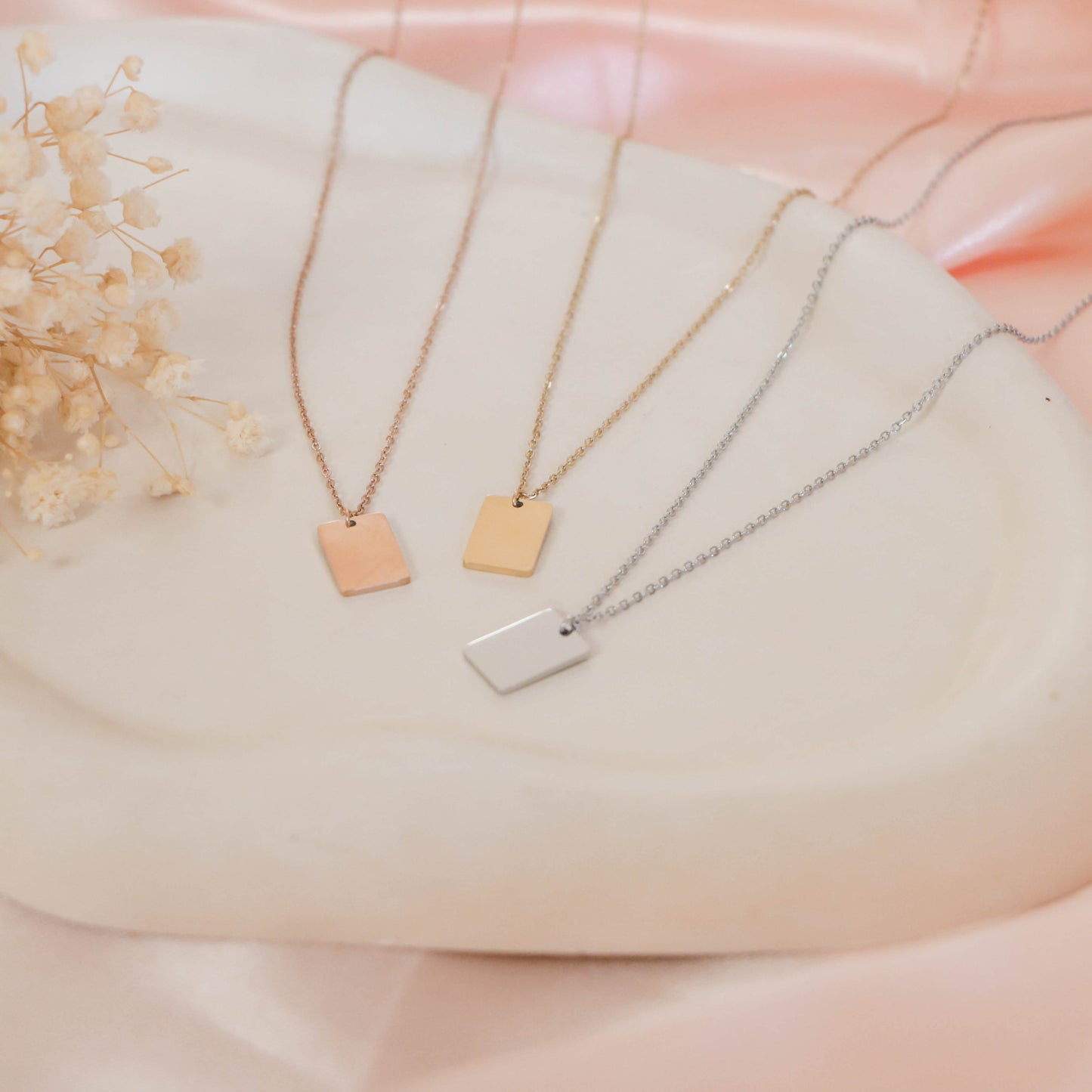 Quad Rectangle Necklace