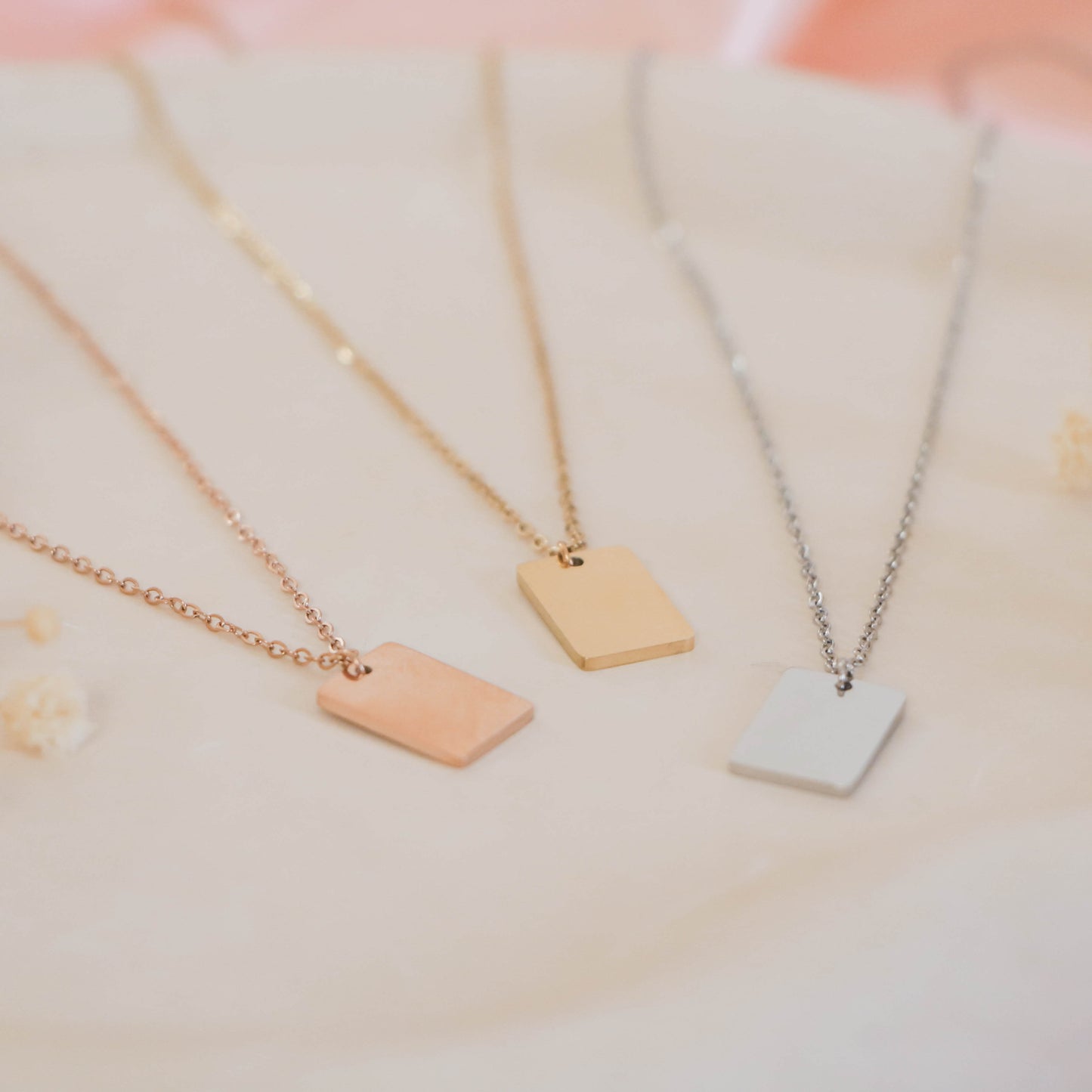Quad Rectangle Necklace