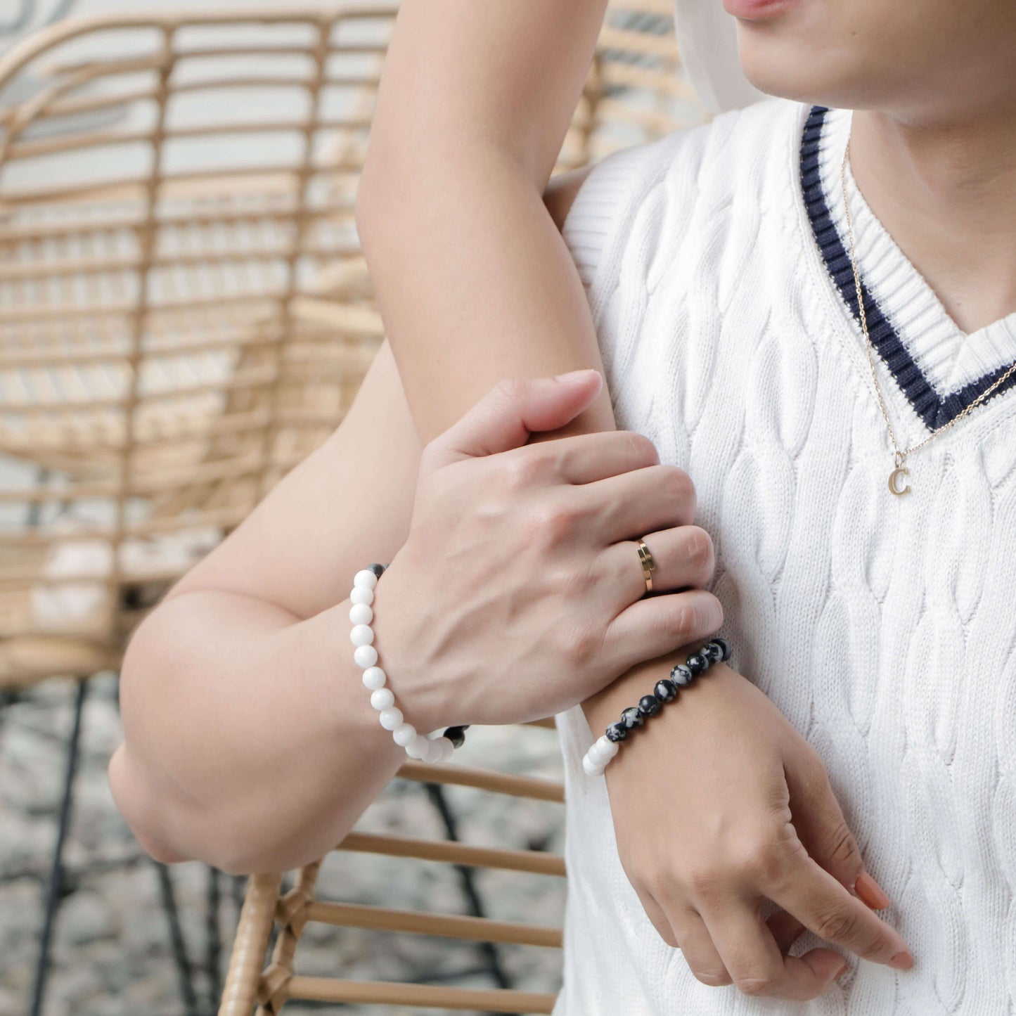 Yin Yang Bracelets Pair