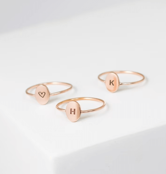 Initial Oval Ring