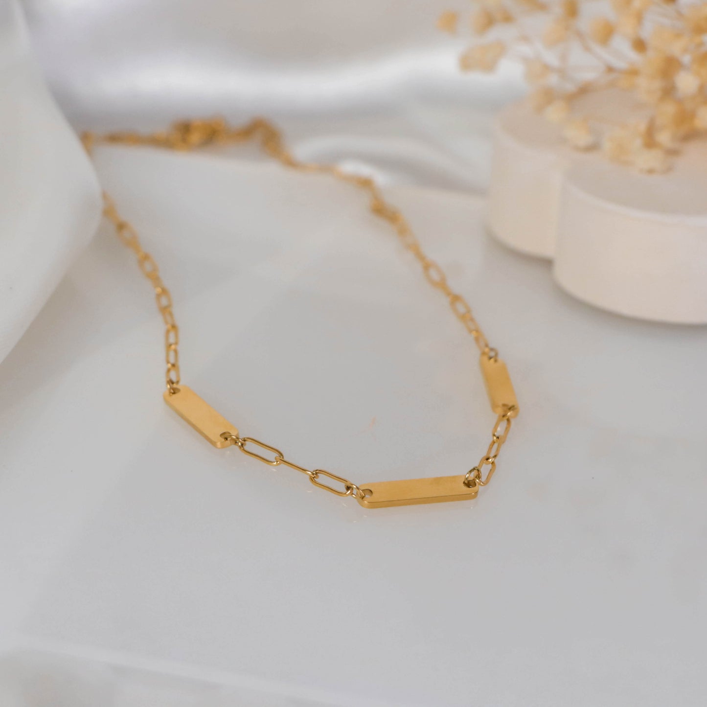 Paperclip Name Necklace