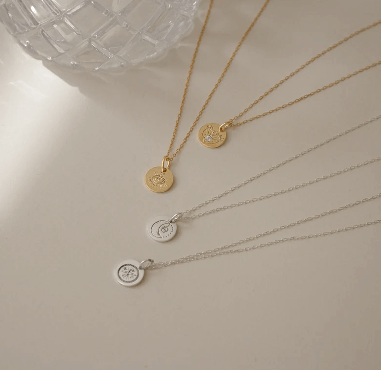 Wanderlust Disc Necklace