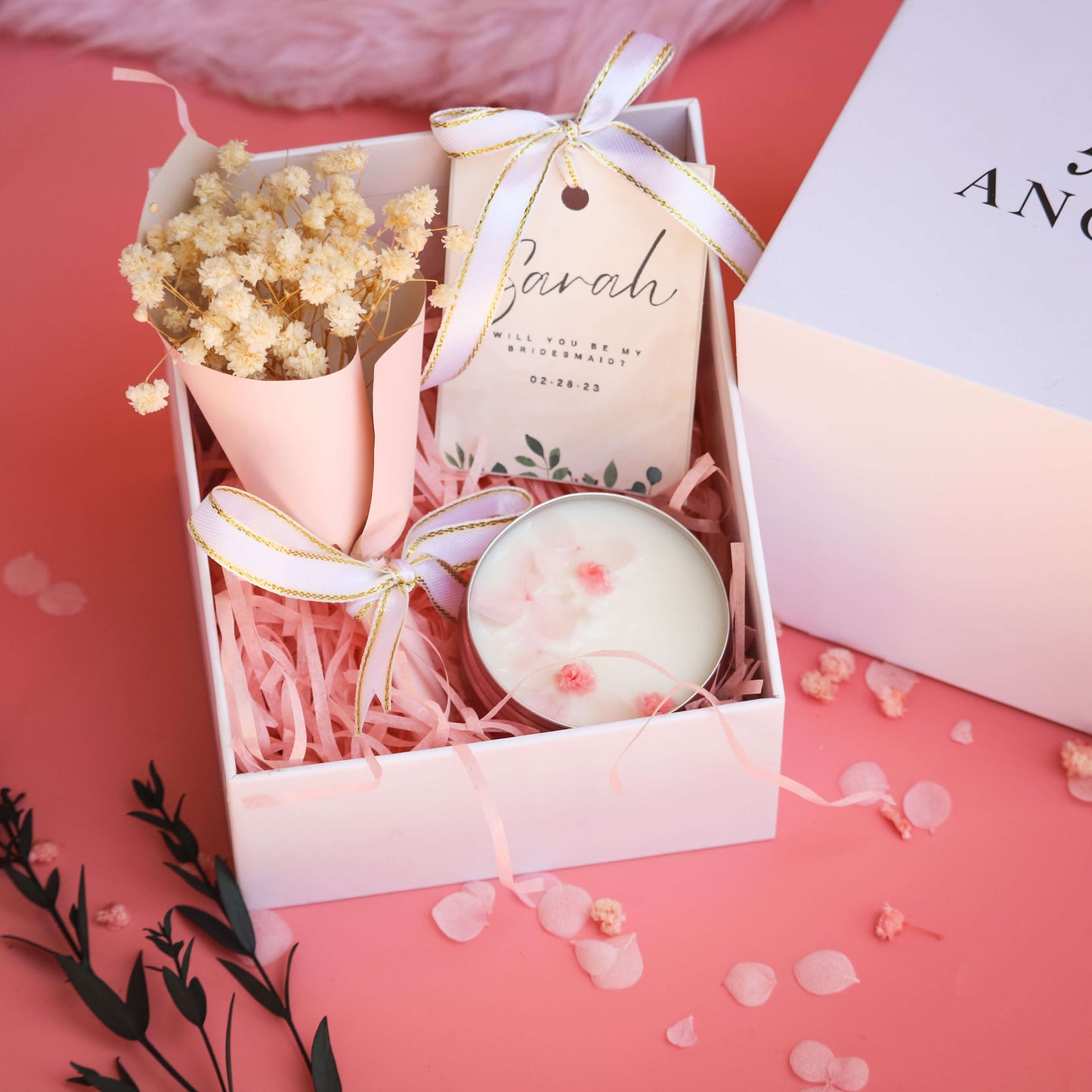 Bridesmaid Wedding Favors (Candle)