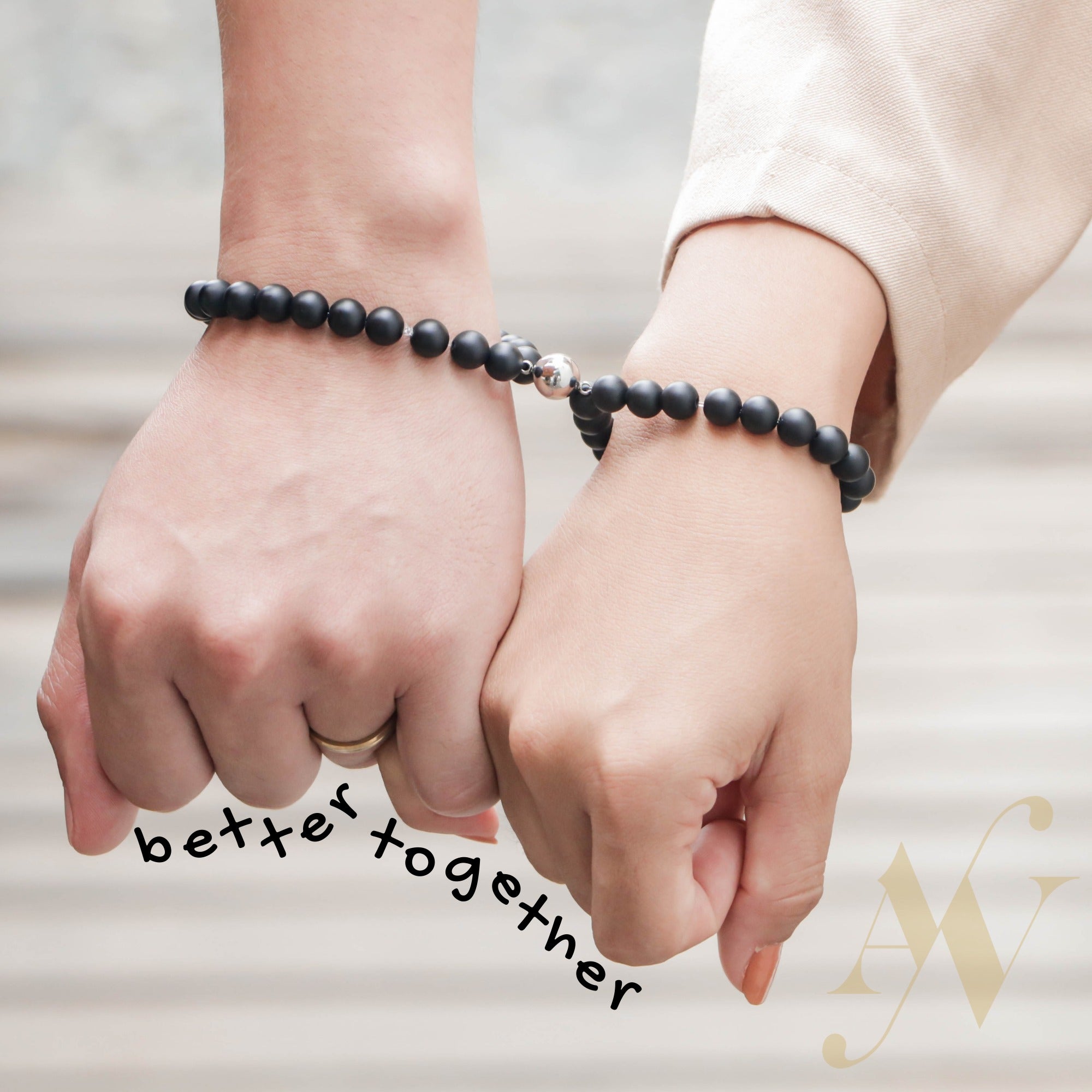 Buy Personalized Couple Bracelet, Custom Initial Braided Couple Bracelet,boyfriend  Girlfriend Matching Bracelet,friendship Anniversary Gift Idea Online in  India - Etsy