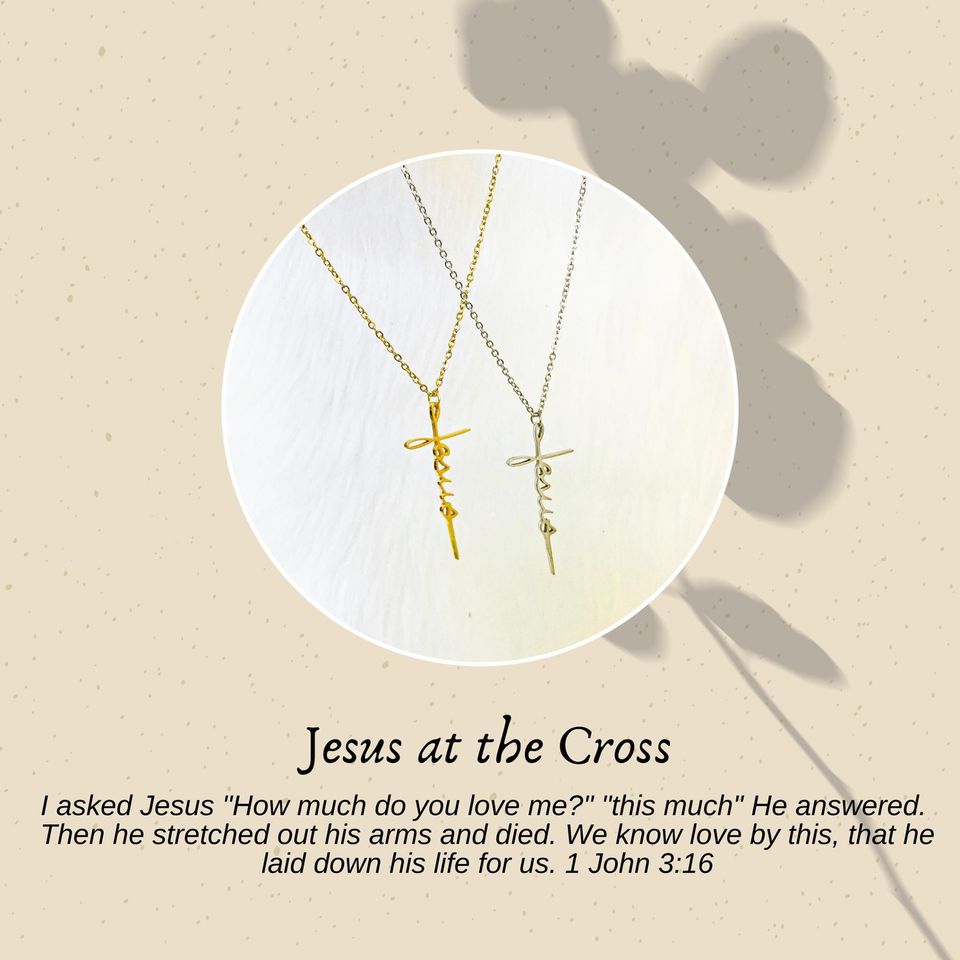 Jesus at the Cross Necklace